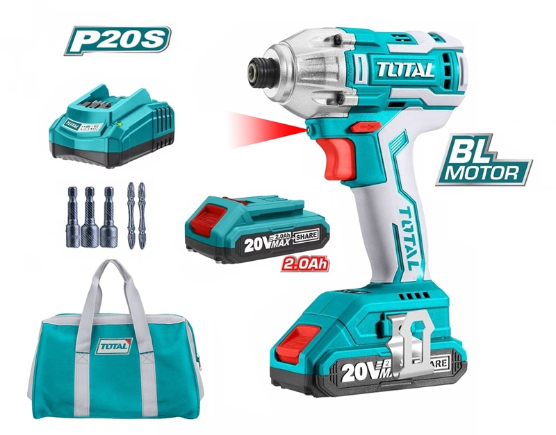 Atornillador De Impacto Total 170 Nm