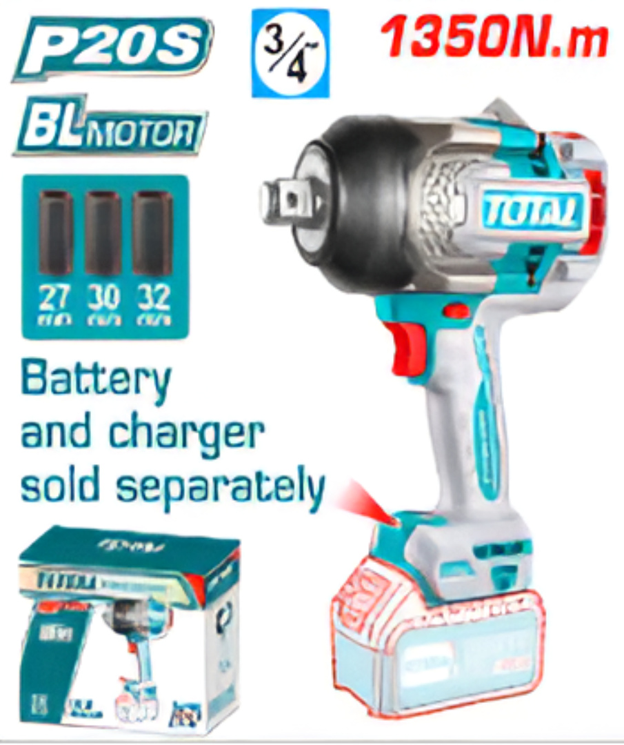 Llave De Impacto Total 20v 1350nm