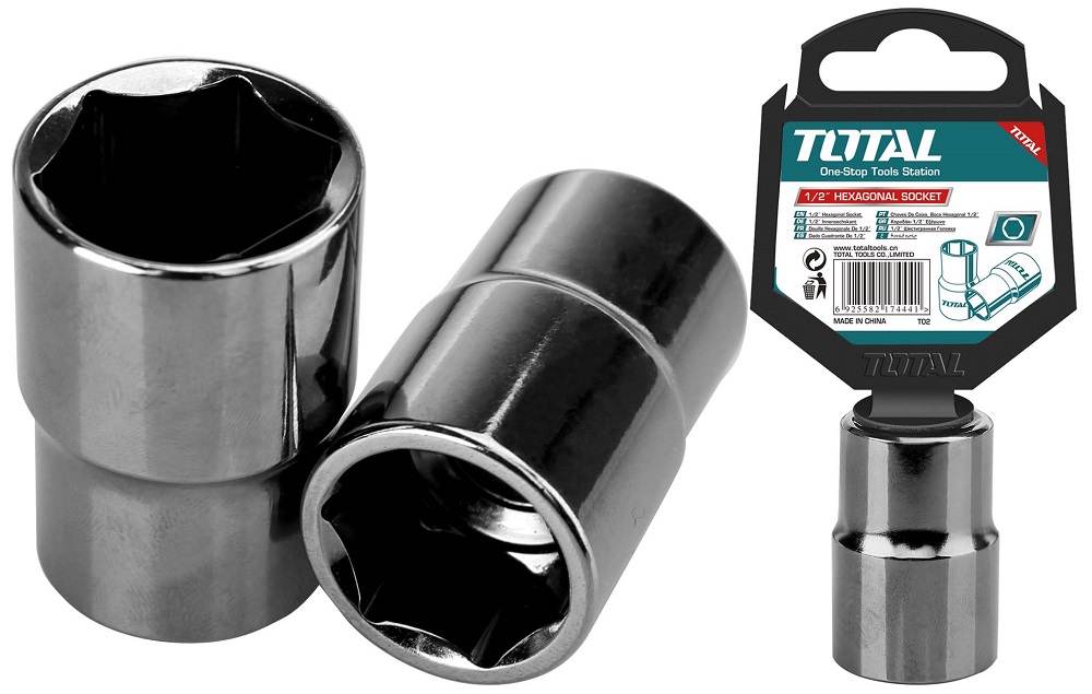 Llave Tubo  Total 13 Mm 1/2" Hexagonal