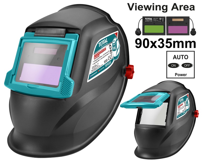 Casco P/ Soldador Total 90*35 Mm Automatico