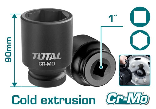 Llave Tubo De Impacto Total 32 Mm