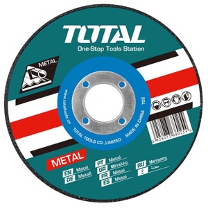 Disco Abrasivo Corte Metal E Inox Total 180mm
