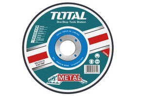 Disco Abrasivo Corte Metal Total 180mm  C.Curvo