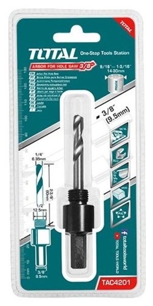Vastago Total Para Mecha Copa 3/8"