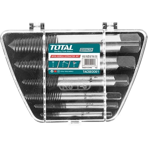 Extractor De Tornillos Total 6pcs (4635)